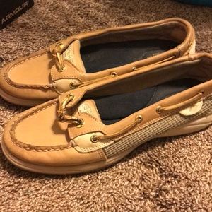 Sperry Angelfish Metallic Boat Shoe